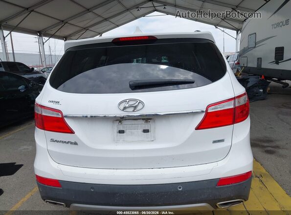 KM8SR4HF2GU164024 2016 HYUNDAI SANTA FE White 