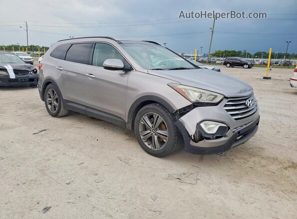 KM8SR4HF5GU160906 2016 HYUNDAI SANTA Gray წინა მარჯვენა