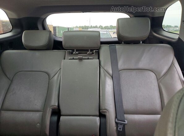 KM8SR4HF5GU160906 2016 HYUNDAI SANTA Gray უკანა სავარძლების ხედი
