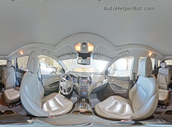 KM8SR4HF6HU178767 2017 HYUNDAI SANTA Silver სალონის 360-გრადუსიანი ხედი