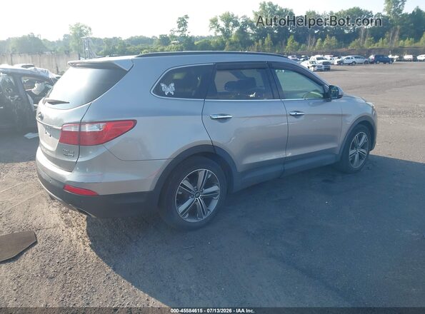 KM8SRDHF0GU164281 2016 HYUNDAI SANTA FE Silver Trasero derecho