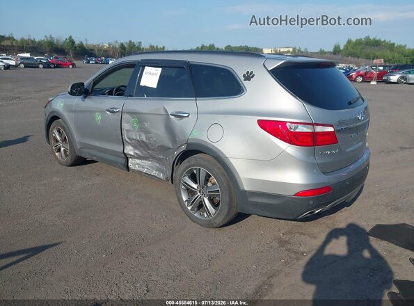 KM8SRDHF0GU164281 2016 HYUNDAI SANTA FE Silver Trasero izquierdo