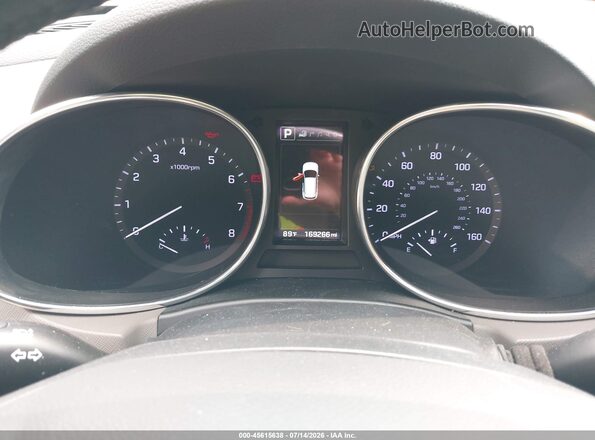 KM8SRDHF2HU167166 2017 HYUNDAI SANTA FE Gray Вид задніх сидінь