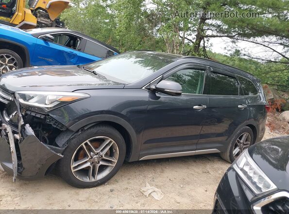 KM8SRDHF2HU167166 2017 HYUNDAI SANTA FE Gray Панорамний вид салону 360°