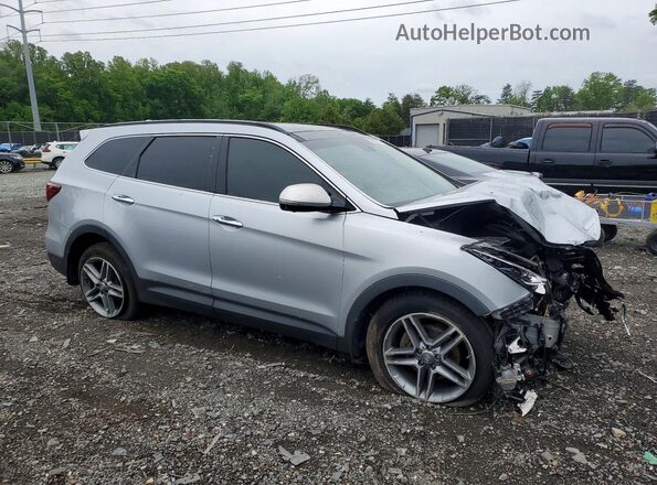 KM8SRDHF2HU202076 2017 HYUNDAI SANTA Silver წინა მარჯვენა