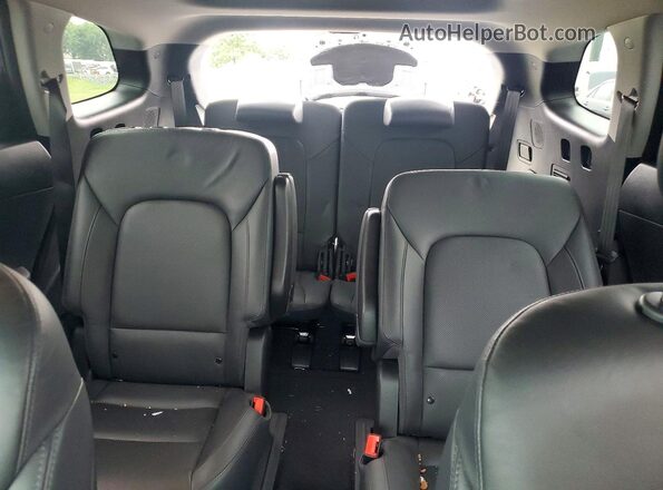 KM8SRDHF2HU237345 2017 HYUNDAI SANTA Blue Vista de los asientos traseros
