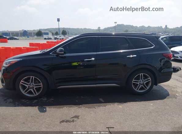 KM8SRDHF2HU254243 2017 HYUNDAI SANTA FE Black Սալոնի 360 աստիճան տեսք