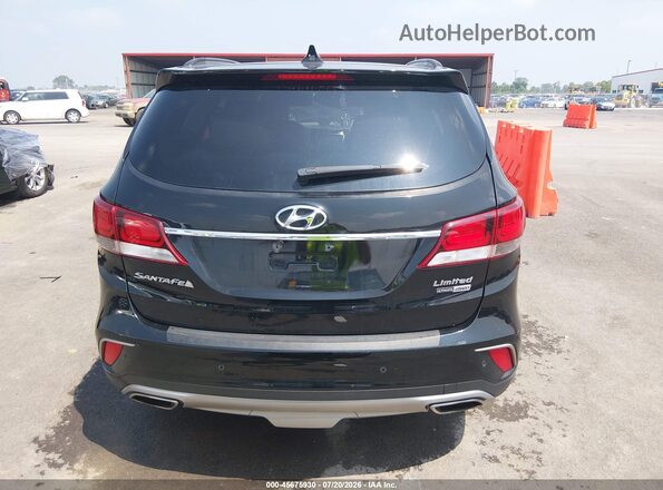 KM8SRDHF2HU254243 2017 HYUNDAI SANTA FE Black 