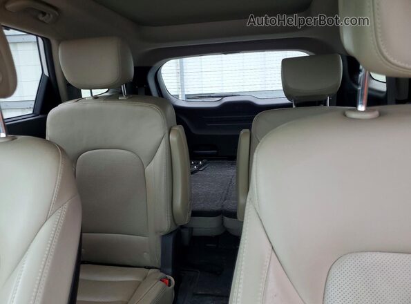 KM8SRDHF5HU187718 2017 HYUNDAI SANTA Белый Вид задних сидений