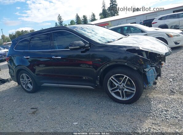 KM8SRDHF6HU188053 2017 HYUNDAI SANTA FE Black 360 interior view