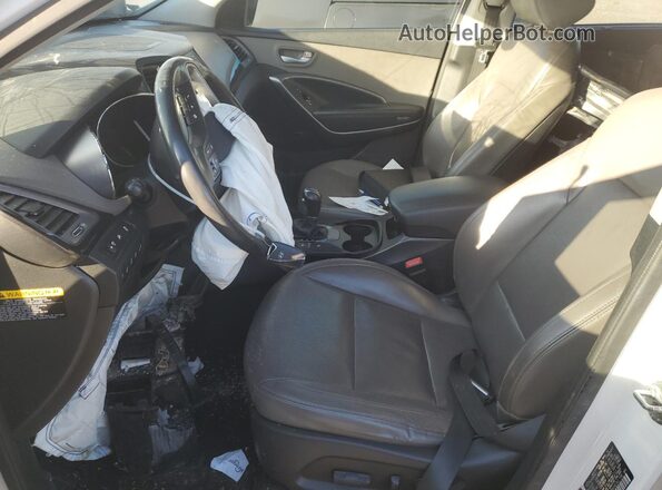 KM8SRDHF7GU142763 2016 HYUNDAI SANTA White Սալոնի դիմացի տեսք