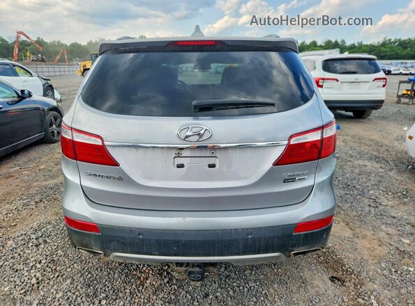 KM8SRDHFXGU159153 2016 HYUNDAI SANTA Silver Հետևի տեսք