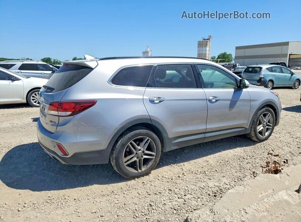 KM8SRDHFXHU172681 2017 HYUNDAI SANTA Gray Հետևի աջ
