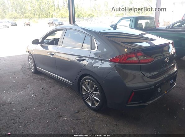 KMHC05LC0HU028803 2017 HYUNDAI IONIQ HYBRID Gray უკანა მარცხენა