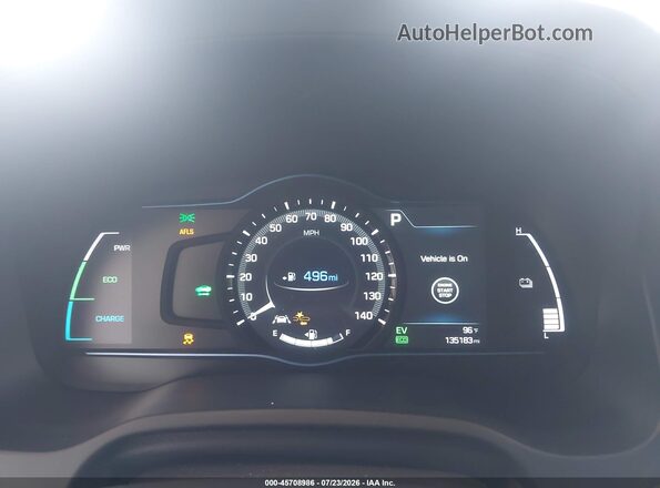 KMHC05LC0HU028803 2017 HYUNDAI IONIQ HYBRID Gray უკანა სავარძლების ხედი