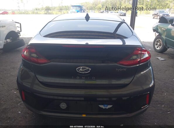 KMHC05LC0HU028803 2017 HYUNDAI IONIQ HYBRID Gray 