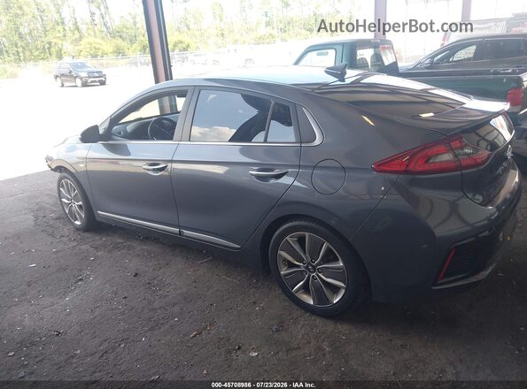 KMHC05LC0HU028803 2017 HYUNDAI IONIQ HYBRID Gray სალონის 360-გრადუსიანი ხედი