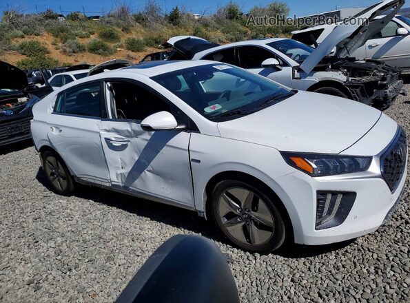 KMHC05LC3LU232522 2020 HYUNDAI IONIQ White Առջևի աջ