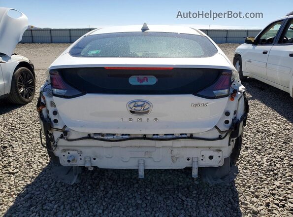 KMHC05LC3LU232522 2020 HYUNDAI IONIQ White Հետևի տեսք