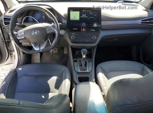 KMHC05LC3LU232522 2020 HYUNDAI IONIQ White Առջևի վահանակի տեսք