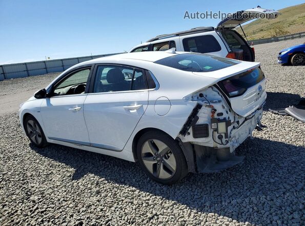 KMHC05LC3LU232522 2020 HYUNDAI IONIQ White Հետևի ձախ