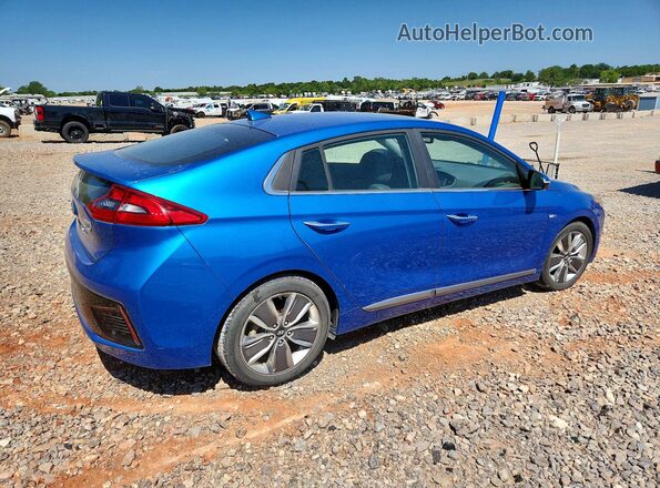 KMHC05LC5HU026688 2017 HYUNDAI IONIQ Blue Rear right