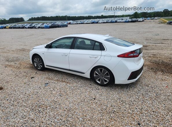 KMHC05LC5HU030871 2017 HYUNDAI IONIQ White უკანა მარცხენა