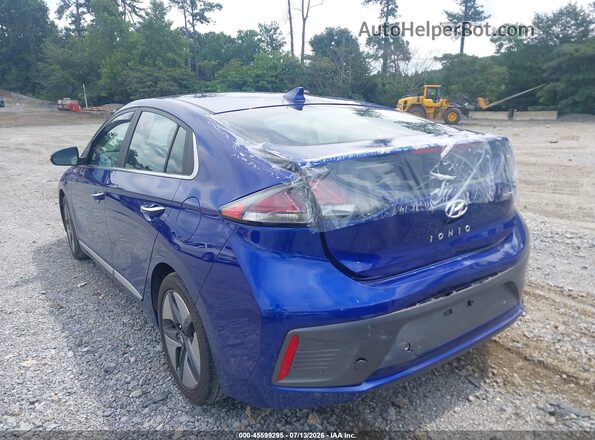 KMHC05LC5NU270255 2022 HYUNDAI IONIQ HYBRID Dark Blue Հետևի ձախ