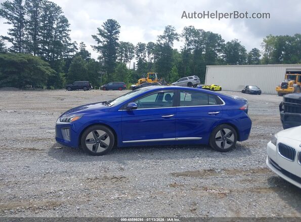 KMHC05LC5NU270255 2022 HYUNDAI IONIQ HYBRID Dark Blue Սալոնի 360 աստիճան տեսք