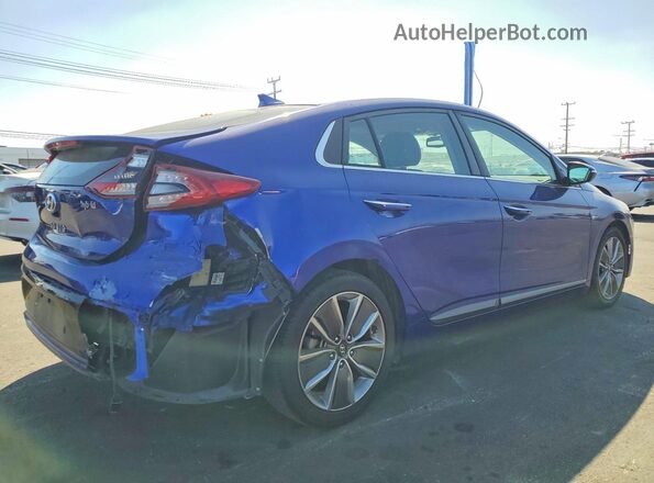 KMHC05LC6KU128041 2019 HYUNDAI IONIQ Blue Tył prawy