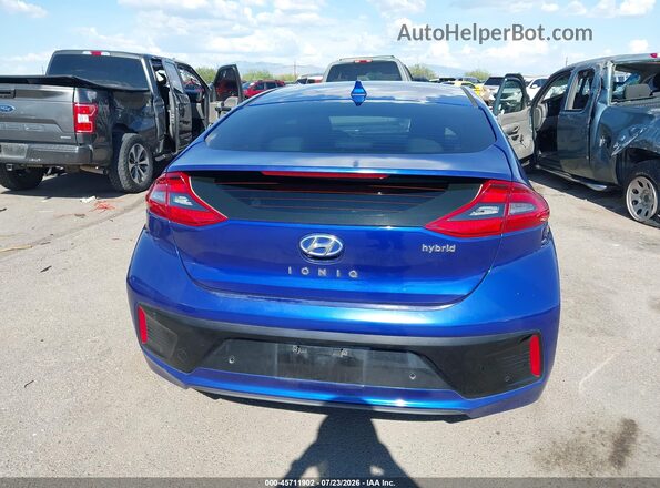 KMHC05LC7KU127979 2019 HYUNDAI IONIQ HYBRID Синий 