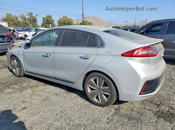 KMHC05LC9JU073812 2018 HYUNDAI IONIQ Silver Rear left