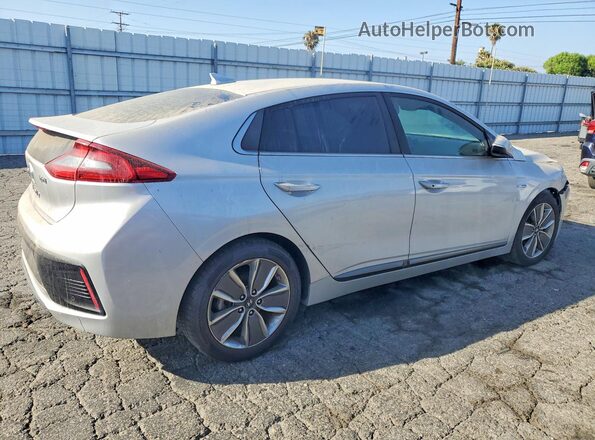 KMHC05LC9JU073812 2018 HYUNDAI IONIQ Silver Rear right