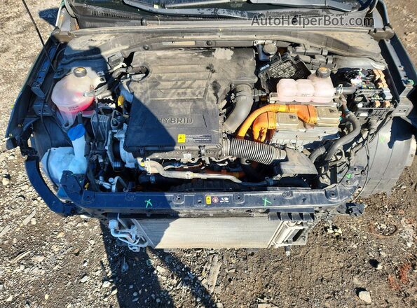 KMHC05LC9LU235764 2020 HYUNDAI IONIQ Gray უკანა სალონის ხედი