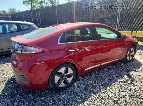 KMHC05LCXLU242500 2020 HYUNDAI IONIQ Red Rear right