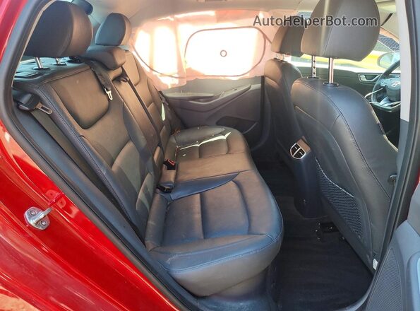 KMHC05LCXLU242500 2020 HYUNDAI IONIQ Red Rear seats view