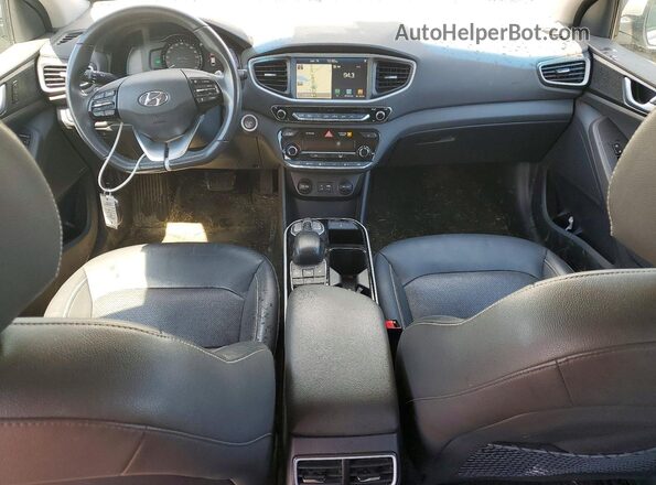 KMHC05LHXKU047359 2019 HYUNDAI IONIQ Silver Вид панелі приладів