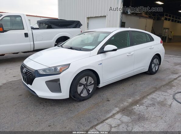 KMHC65LC0KU106910 2019 HYUNDAI IONIQ HYBRID White Front left