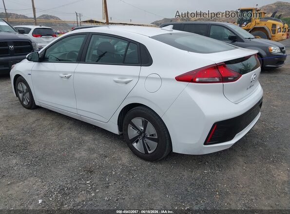 KMHC65LC0KU107989 2019 HYUNDAI IONIQ HYBRID White Rear left