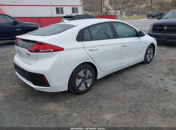 KMHC65LC0KU107989 2019 HYUNDAI IONIQ HYBRID White Rear right