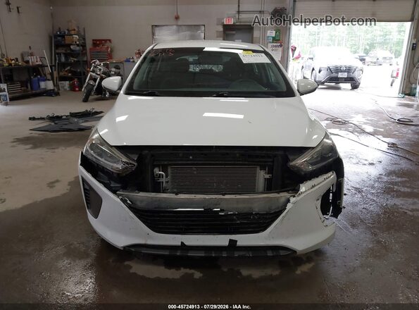 KMHC65LC0KU129085 2019 HYUNDAI IONIQ HYBRID White Դիմացի տեսք