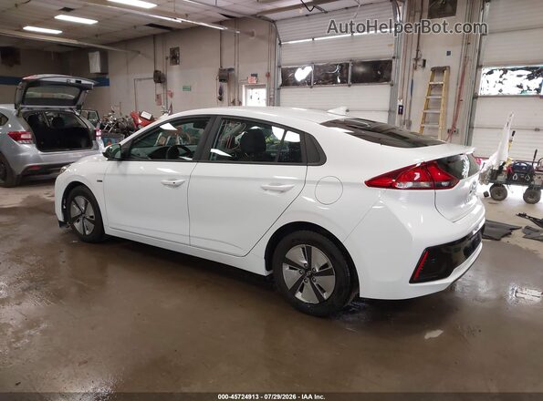 KMHC65LC0KU129085 2019 HYUNDAI IONIQ HYBRID White Հետևի ձախ
