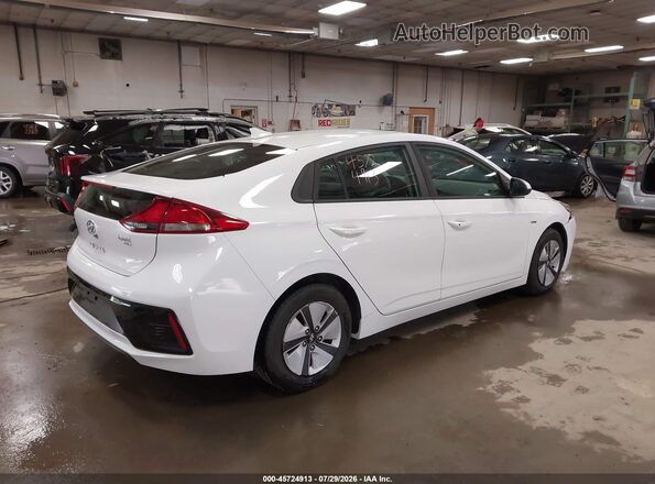 KMHC65LC0KU129085 2019 HYUNDAI IONIQ HYBRID White Հետևի աջ