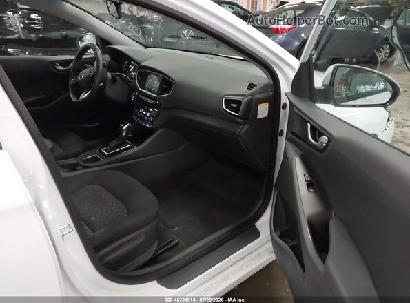 KMHC65LC0KU129085 2019 HYUNDAI IONIQ HYBRID White Սալոնի դիմացի տեսք