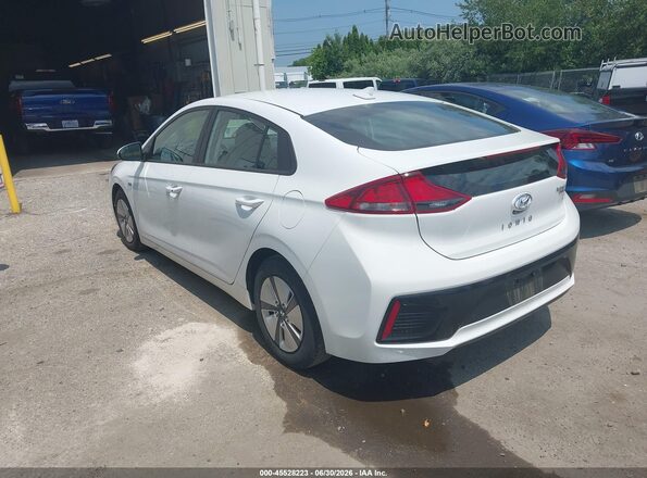 KMHC65LC0KU156447 2019 HYUNDAI IONIQ HYBRID White უკანა მარცხენა