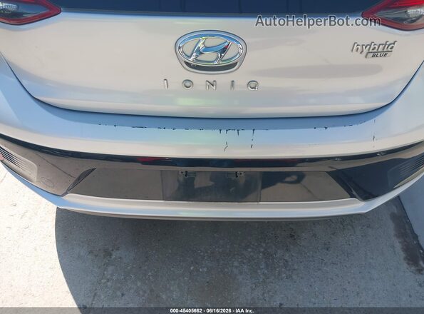 KMHC65LC0KU159154 2019 HYUNDAI IONIQ HYBRID Silver წინა ხედი