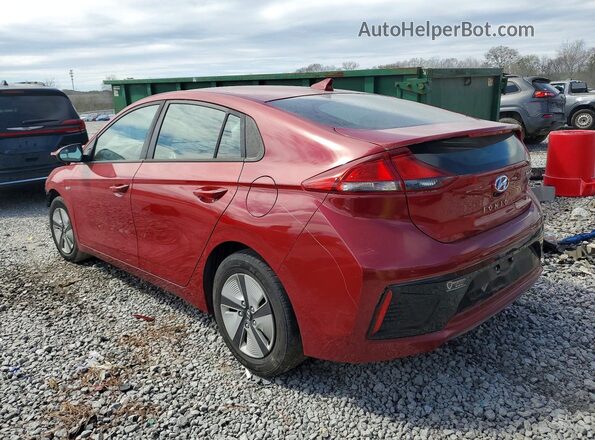 KMHC65LC0KU179243 2019 HYUNDAI IONIQ Red Задня ліва чверть