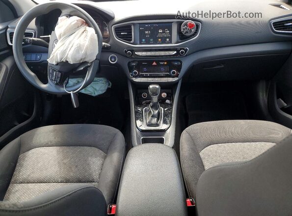 KMHC65LC0KU179243 2019 HYUNDAI IONIQ Red Вид панелі приладів