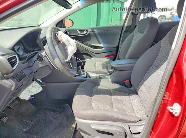 KMHC65LC0KU179243 2019 HYUNDAI IONIQ Red Вид салону спереду