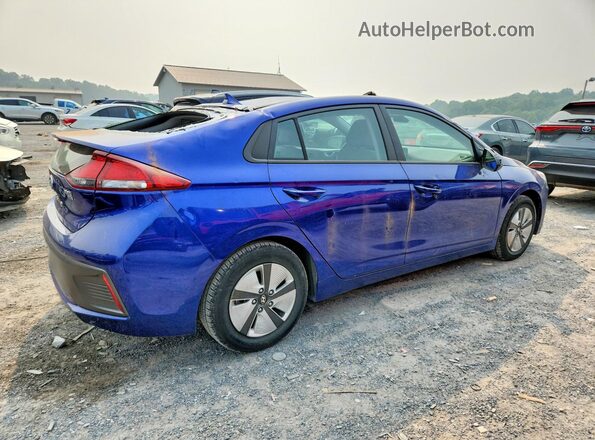 KMHC65LC0NU275152 2022 HYUNDAI IONIQ Blue Trasero derecho